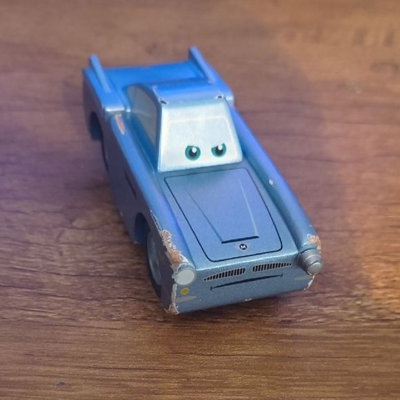 Vintage Disney Pixar Cars Wood Collection - Professor Z & Finn McMissile - Picture 8 of 14